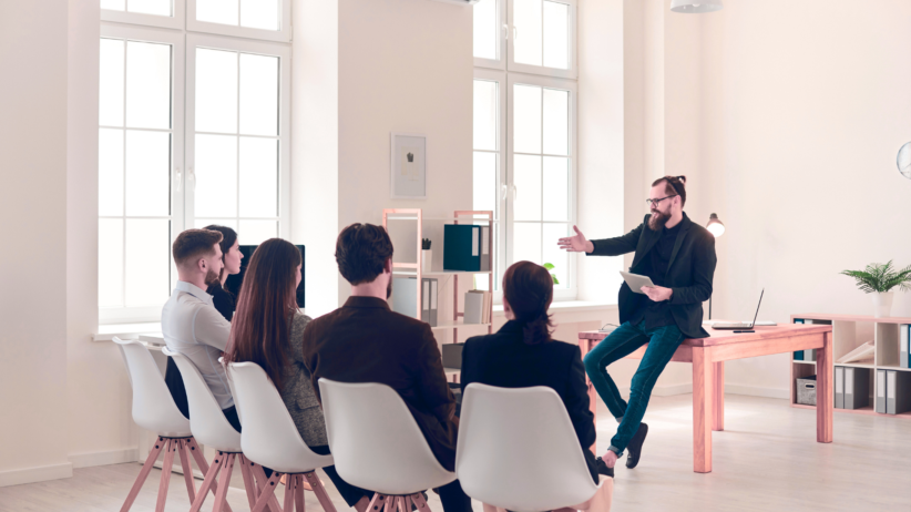 An image depicting Customized Training Solutions by Hi-Wire HR Consulting